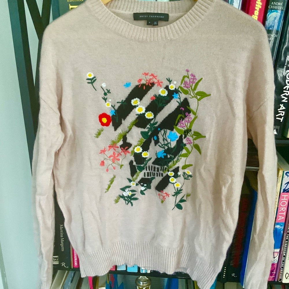 Skull Cashmere Aji Sweater - Super Cool!